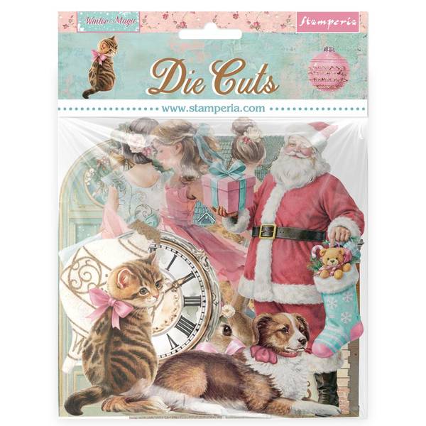 Stamperia Winter Magic Decorative Die Cuts