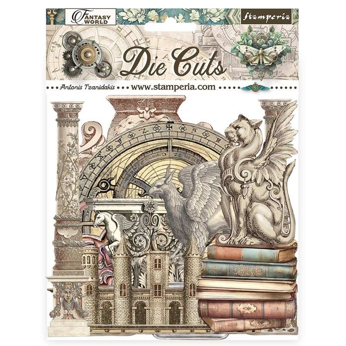 Stamperia Die-Cuts-Sir Vagabond In Fantasy World