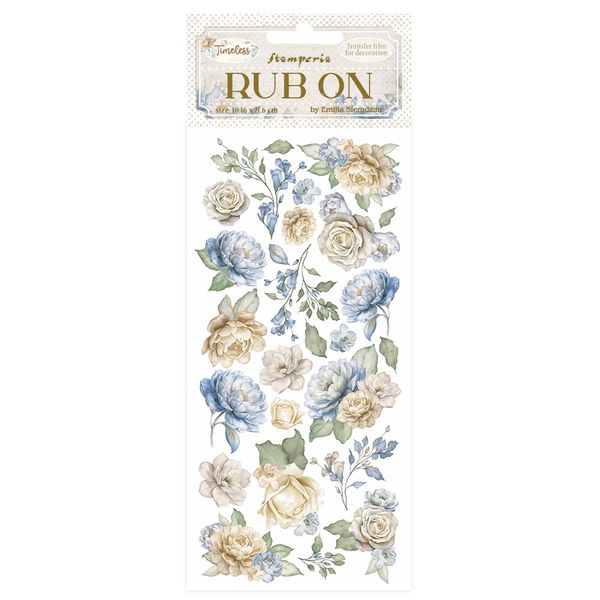 Stamperia Timeless Flowers Rub-on