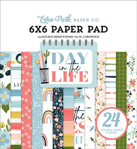 DISC - Echo Park Day in the Life 6X6 Paper Pad