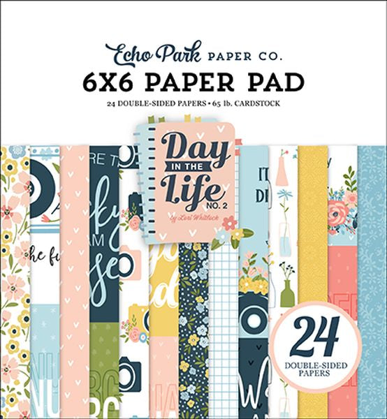 Echo Park Day In The Life No. 2 6x6 Pad