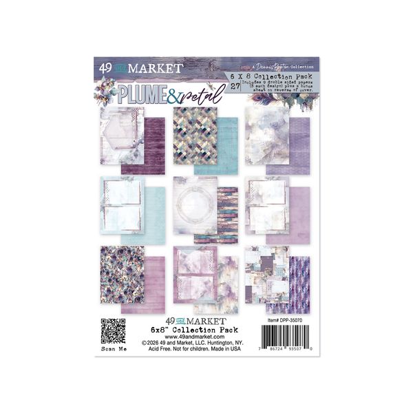 49 and Market Plume & Petal 6"x8" Collection Pack
