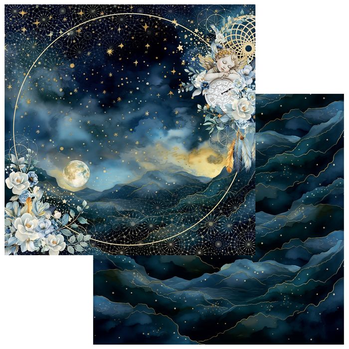 Starlight Dreams Double-Sided Cardstock 12"X12"-Fantastical
