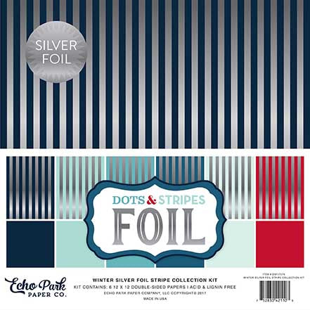 DISC - Winter Silver Foil Stripe Kit