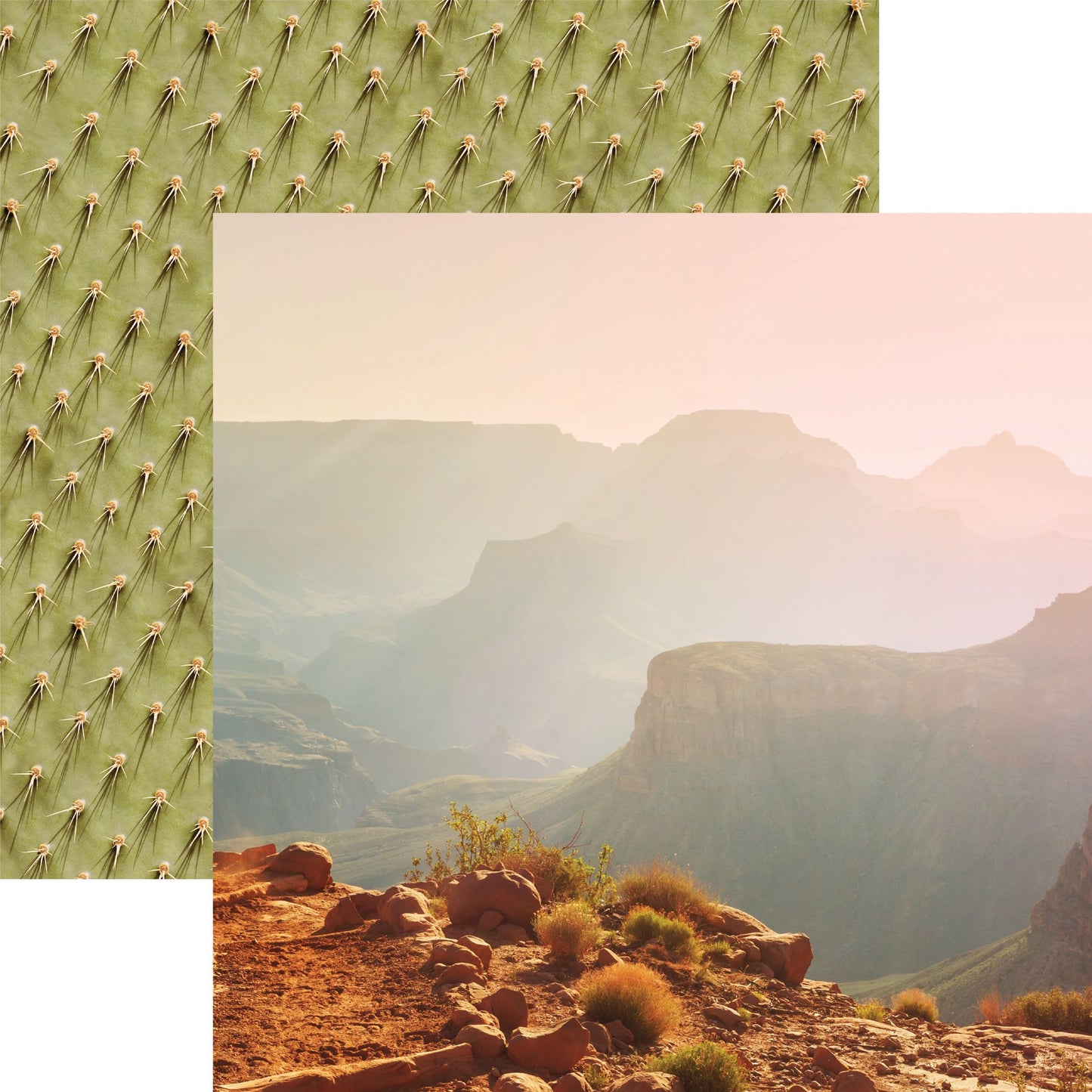 Reminisce Desert Landscape: Breathtaking DS Paper (1 Sheet)
