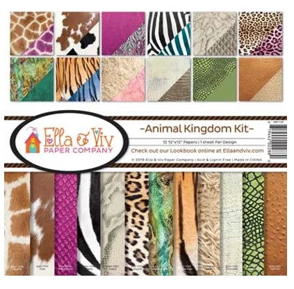 Reminisce Ella & Viv: Animal Kingdom Kit