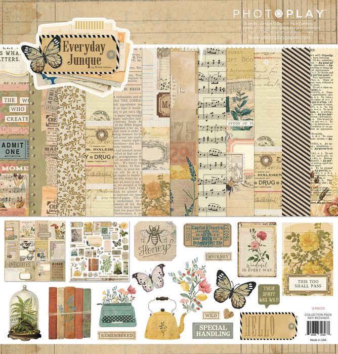 PhotoPlay Collection Pack 12"X12"-Everyday Junque