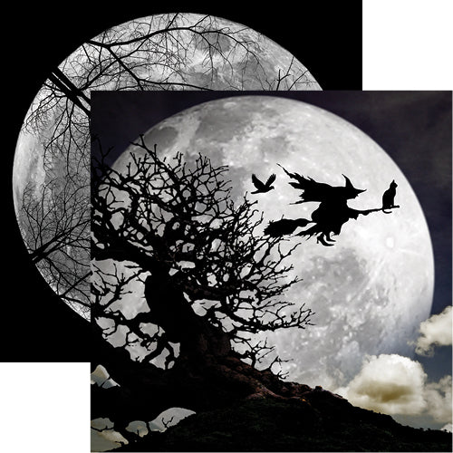 Reminisce Eerie Night: Full Moon DS Paper (1 Sheet)