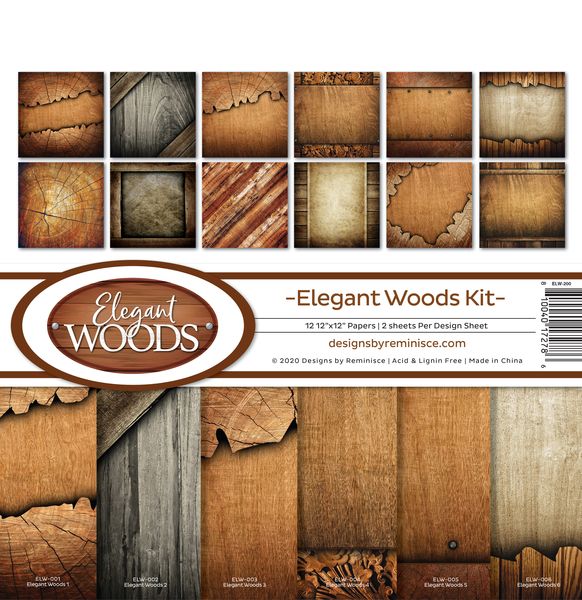Reminisce Elegant Woods Collection Kit