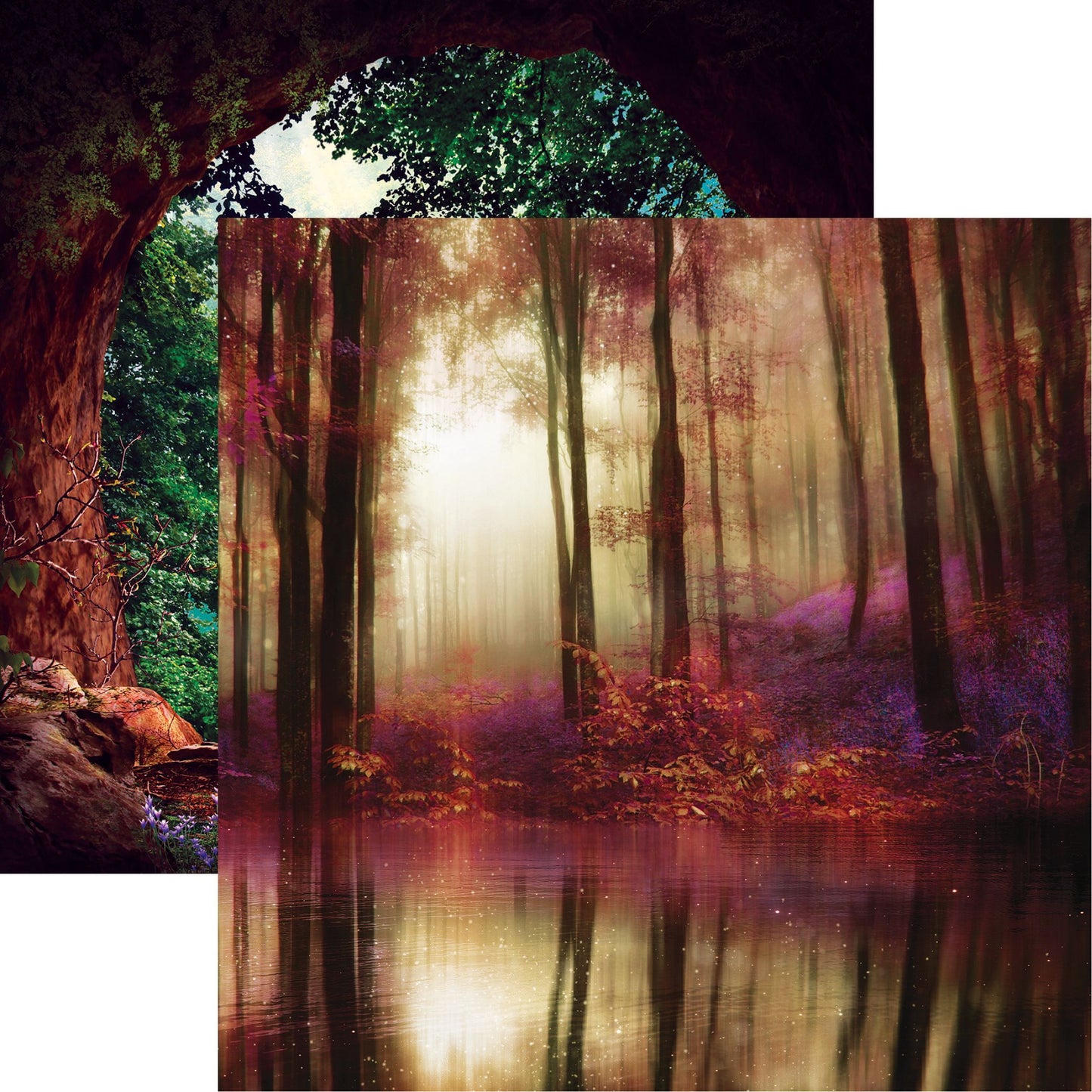 Reminisce Enchanted Forest: Fall in the Forest DS Paper (1 Sheet)