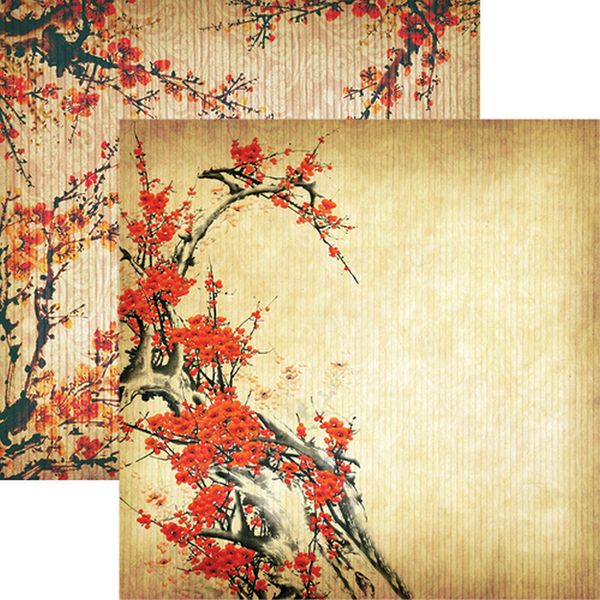 Reminisce Everything Zen: Peach Blossom P DS Paper (1 Sheet)