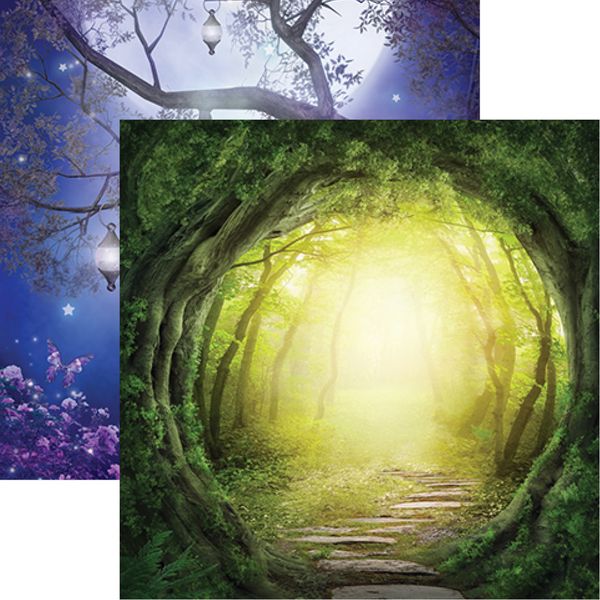 Reminisce Fairy Forest: Enchanted Road DS Paper (1 Sheet)