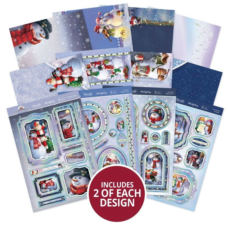 Hunkydory Frosty & Friends Luxury Topper Collection