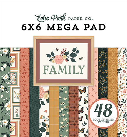 Echo Park -Family Cardmakers 6X6 Mega Pad