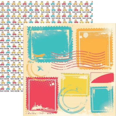 Reminisce Family Vacation: Adventure Begins DS Paper (1 Sheet)
