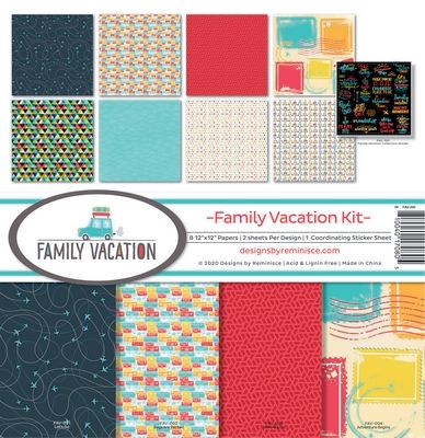 Reminisce Family Vacation Collection Kit