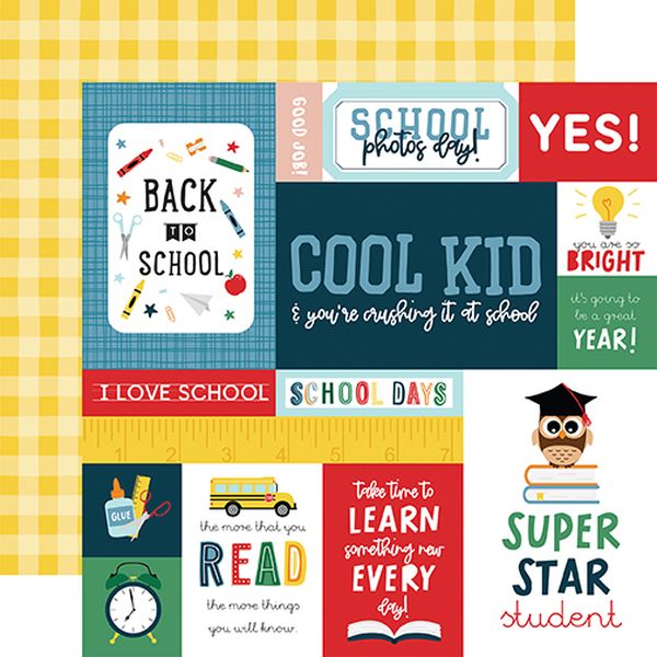 First Day of School Multi Journaling Cards