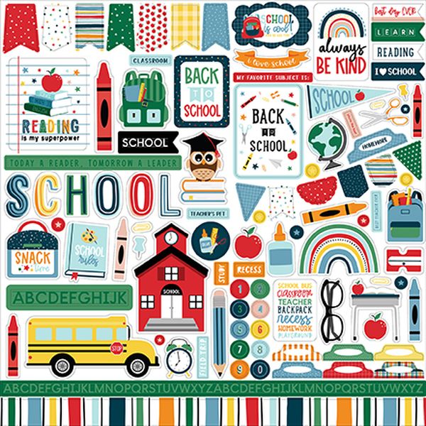 First Day Of School Stickers