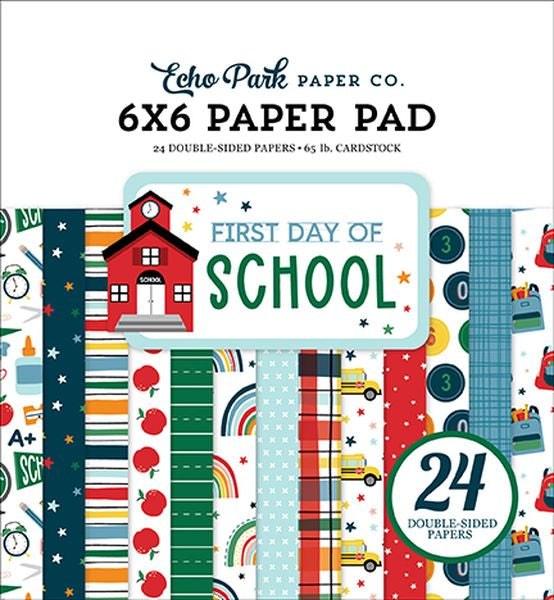 Echo Park First Day Of School 6x6 Pad