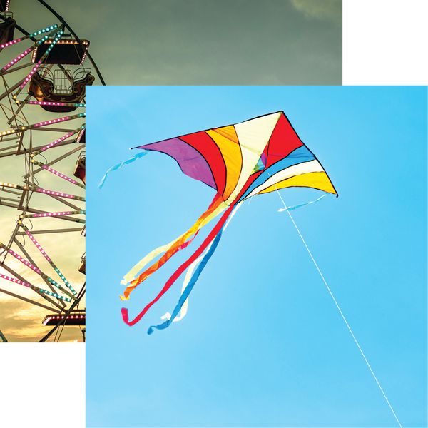 Reminisce Family Fun: Go Fly A Kite DS Paper (1 Sheet)