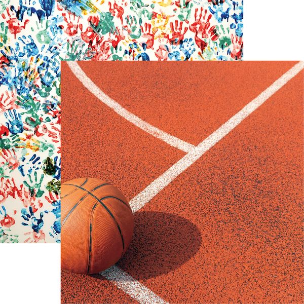 Reminisce Family Fun: Hoops DS Paper (1 Sheet)