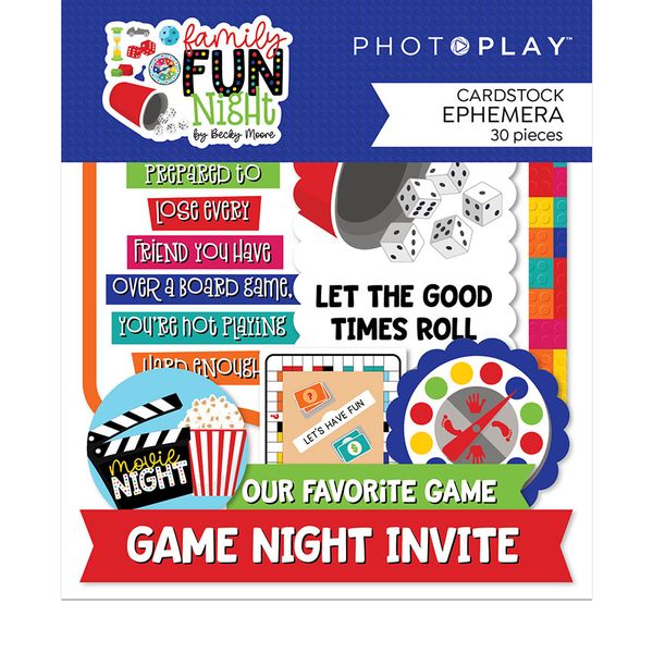 Family Fun Night Ephemera