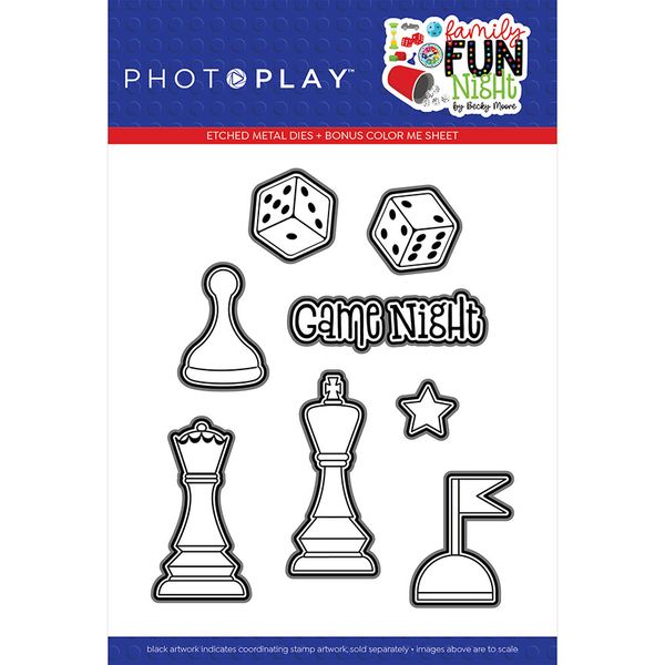 Family Fun Night Metal Dies