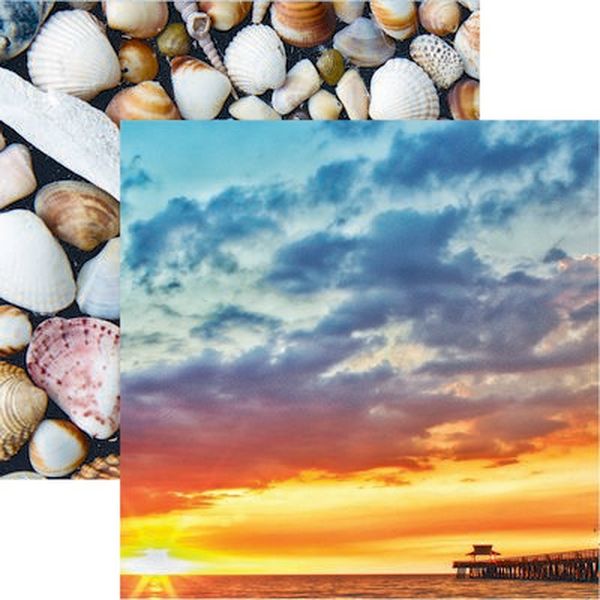 Reminisce Florida: Sunset DS Paper (1 Sheet)