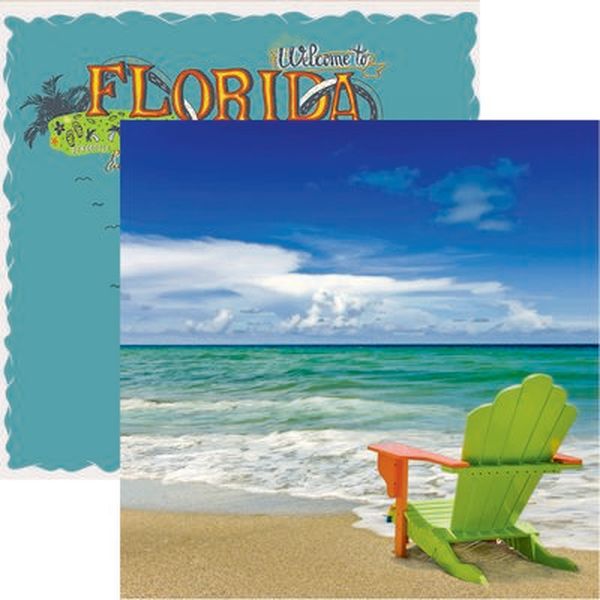 Reminisce Florida: Toes in the Sand DS Paper (1 Sheet)