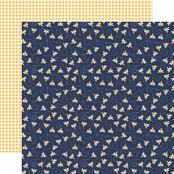 Echo Park Firefly Shine Bright Fireflies DS Paper (1 Sheet)