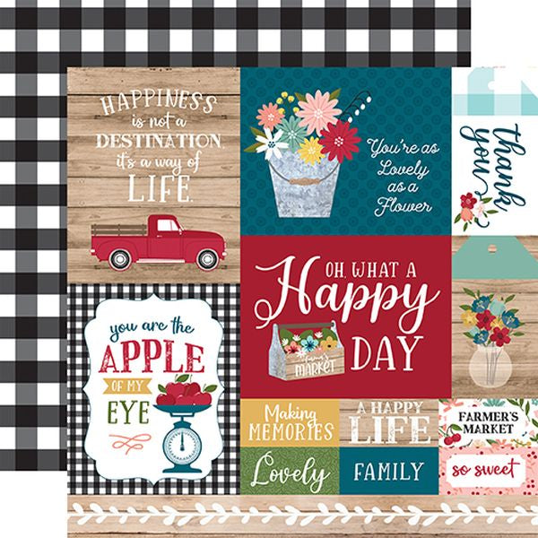 Echo Park Farmer's Market: Multi Journaling Cards