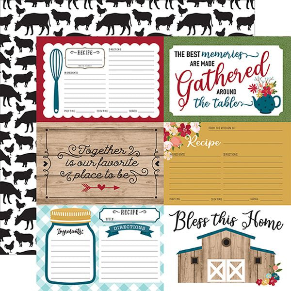 Farmer's Market 4x6 Jour card