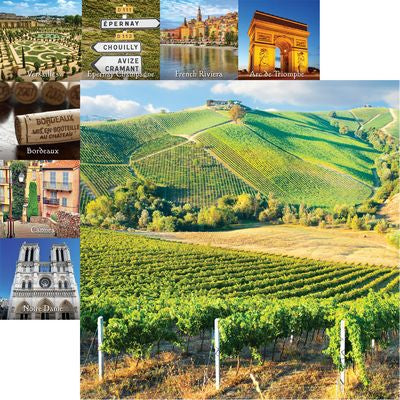 Reminisce France: Bordeaux DS Paper (1 Sheet)