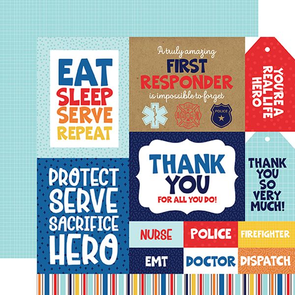 First Responder Multi Journaling Cards