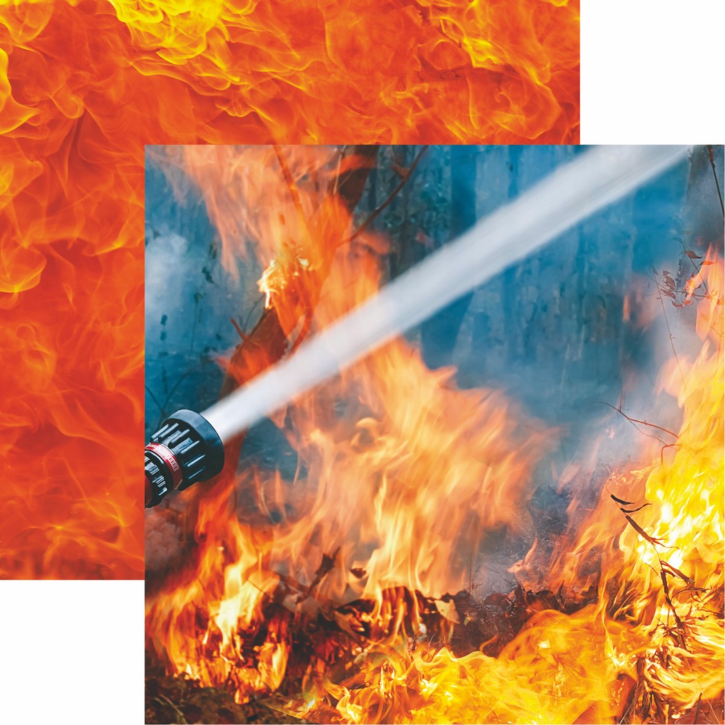 Reminisce Firefighter: Wildfire DS Paper (1 Sheet)