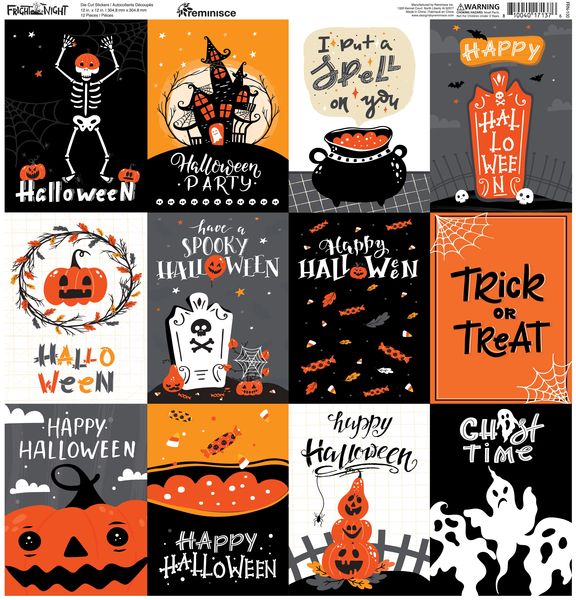 Reminisce Fright Night: Stickers