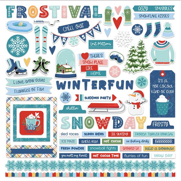 PhotoPlay Frostival Element Sticker DS Paper