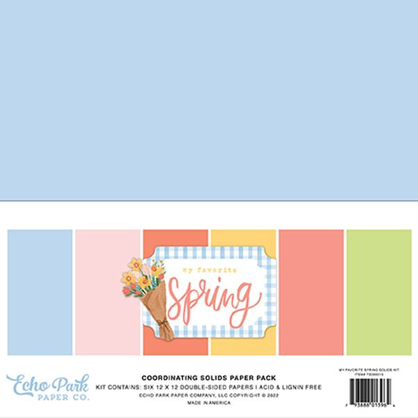 DISC - My Favorite Spring Solids Kit
