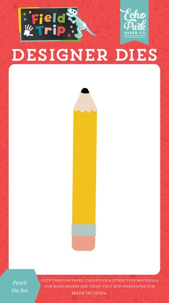 Echo Park Field Trip Pencil Small Die Set