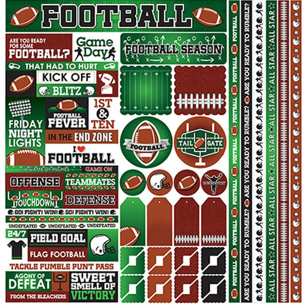 Reminisce Football Sticker