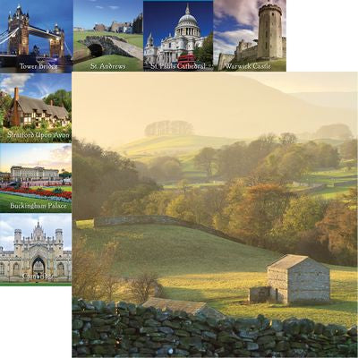 Reminisce Great Britain: 004 DS Paper (1 Sheet)
