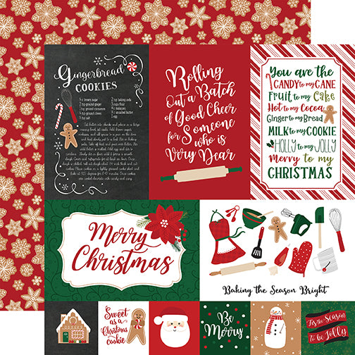 Gingerbread Christmas4x6 Journ