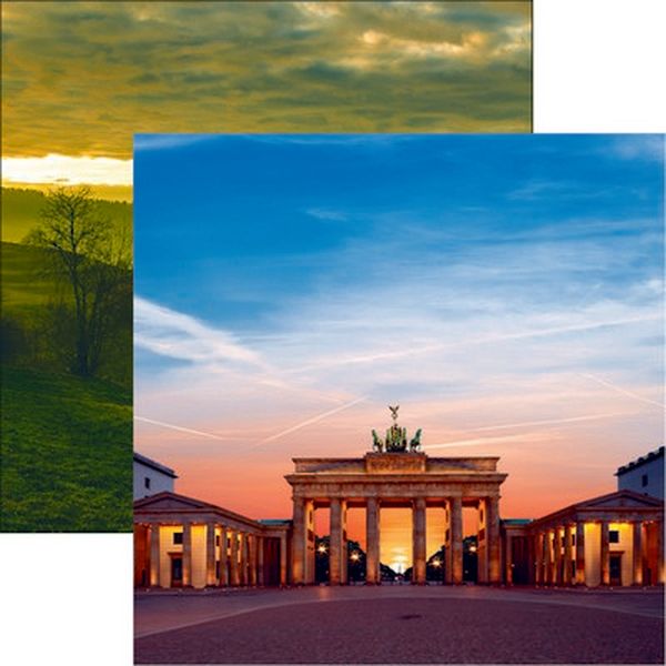 Reminisce Germany: Brandenburg Gate DS Paper (1 Sheet)