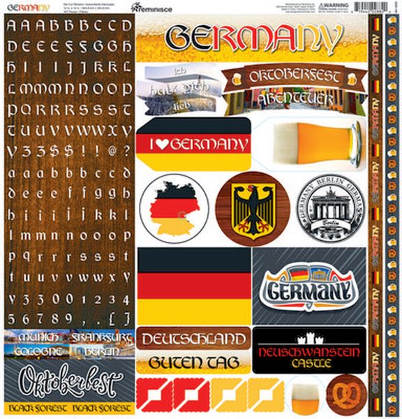 Reminisce Germany Sticker