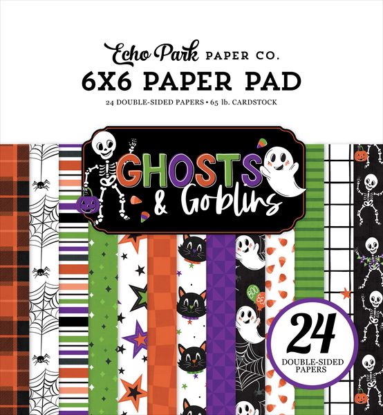 Echo Park Ghosts And Goblins 6x6 Paper Pad