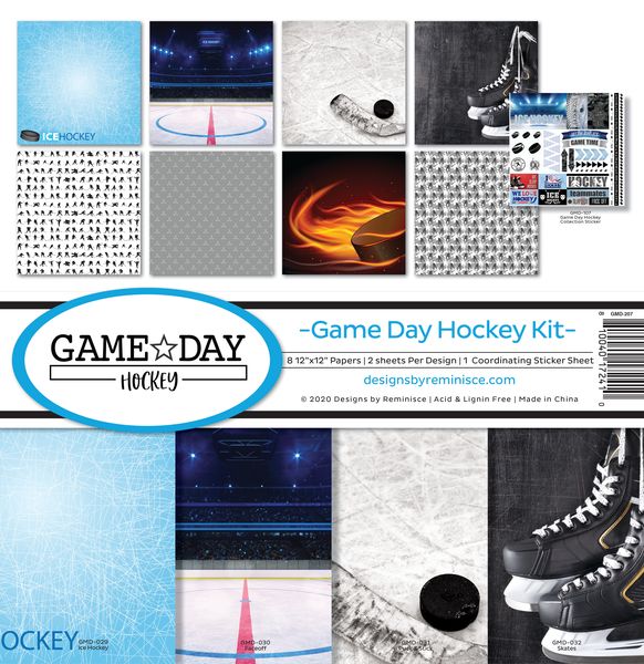 Reminisce Game Day Hockey Collection Kit