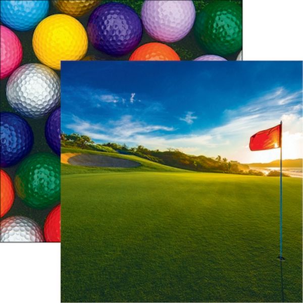 Reminisce Golf: On the Green Paper DS Paper (1 Sheet)