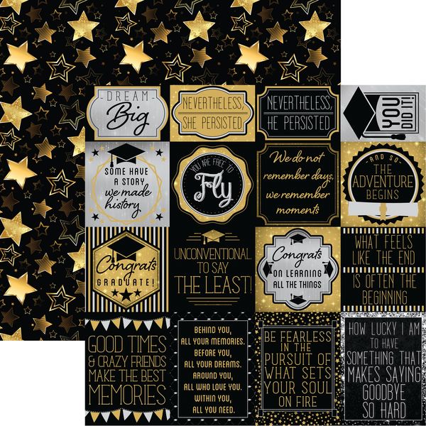 Reminisce Graduation: The Graduate DS Paper (1 Sheet)
