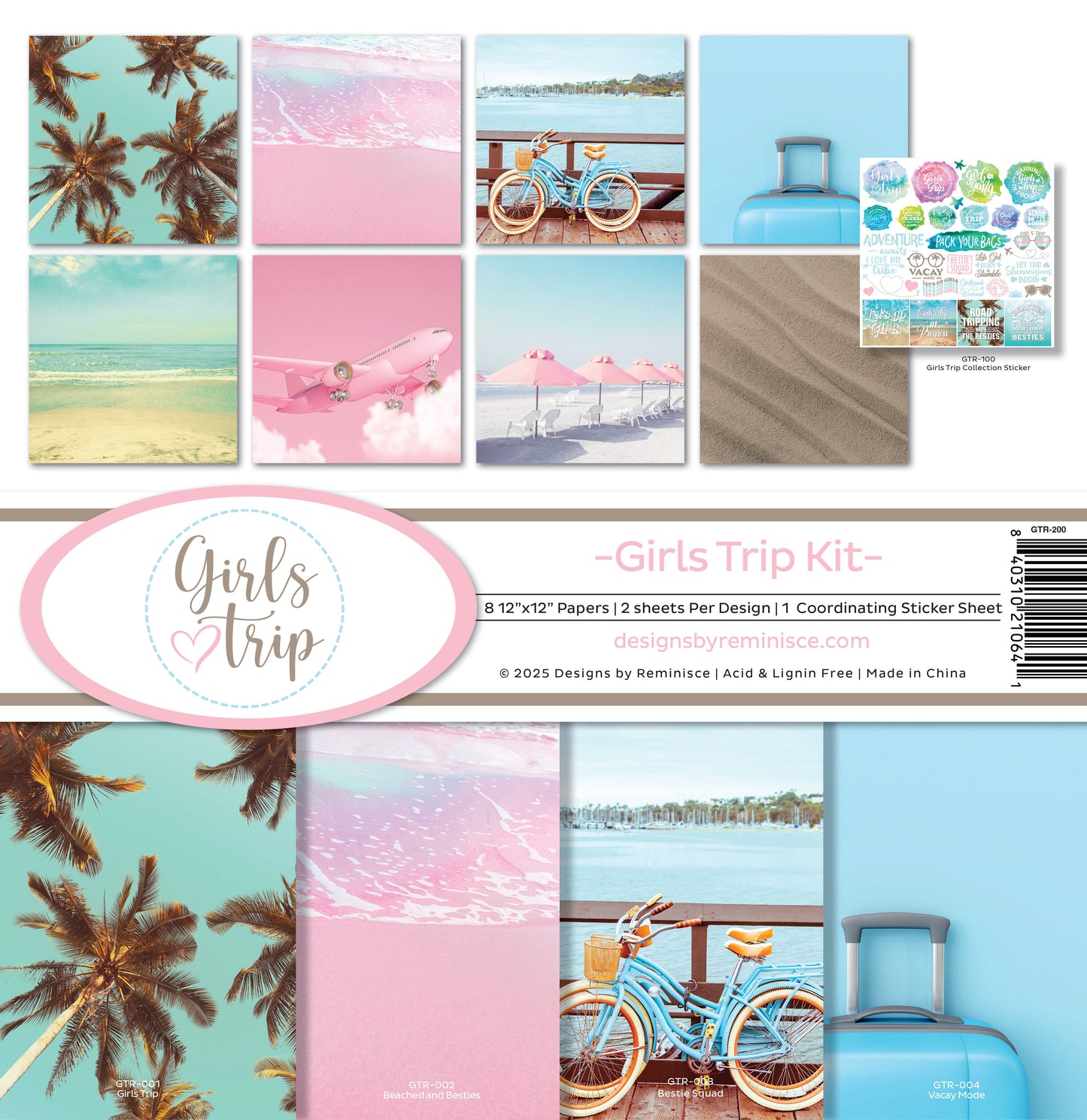Reminisce Girls Trip Collection Kit