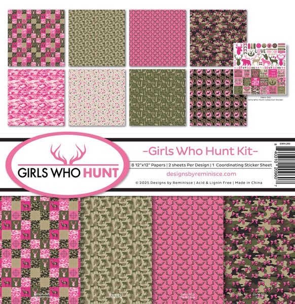 Reminisce Girls Who Hunt Collection Kit